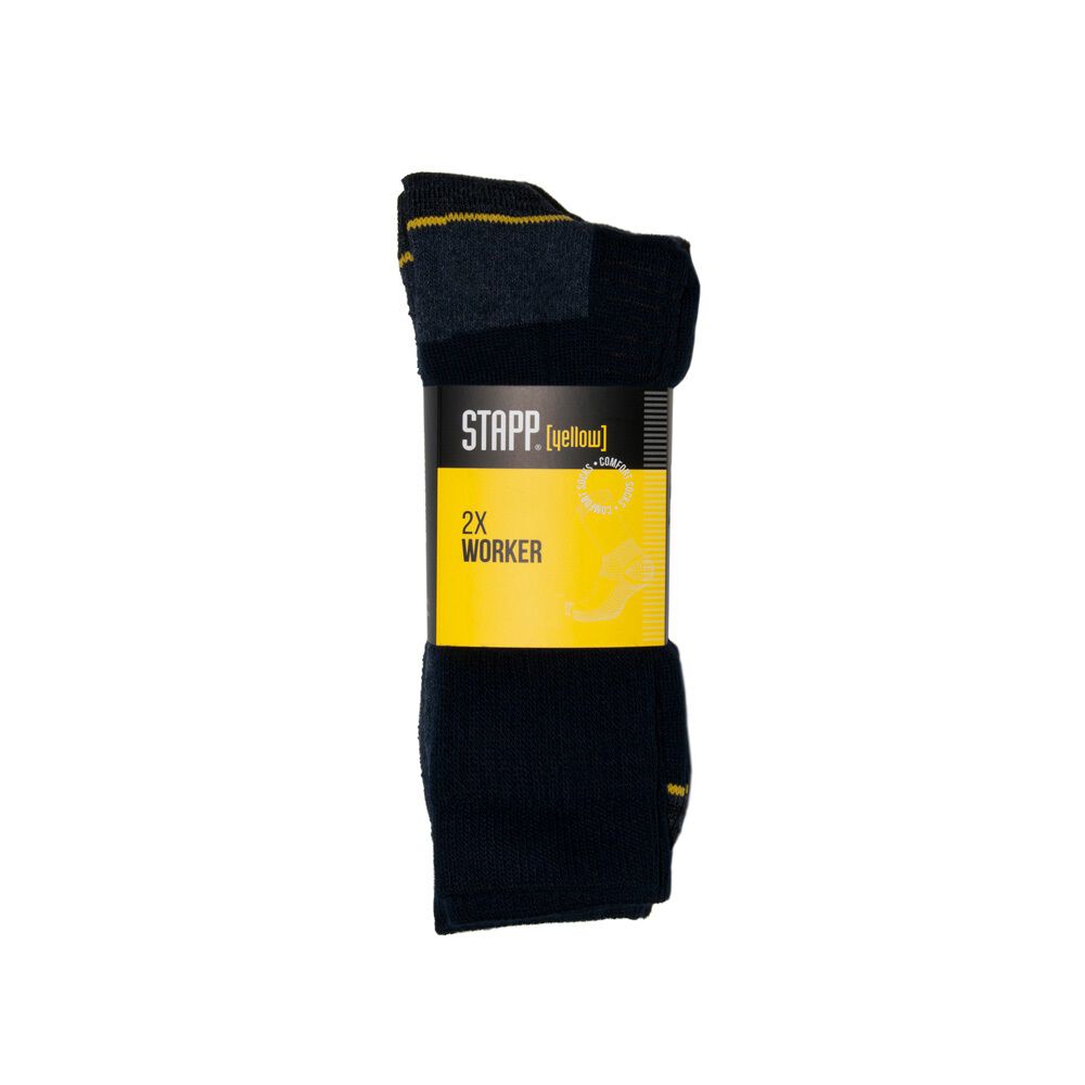 STAPP Yellow Worker - Werksokken - 2-Pack