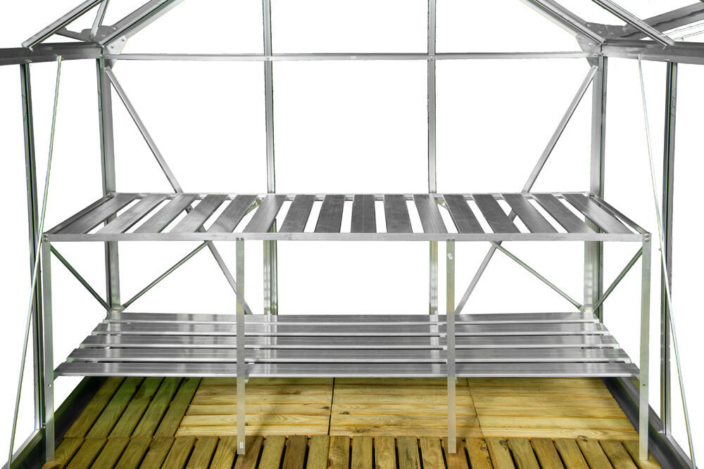 ROYAL WELL Maxi Grower - Kweektafel - 75.00 cm - Zilver - 185.00 cm - 1.00 cm