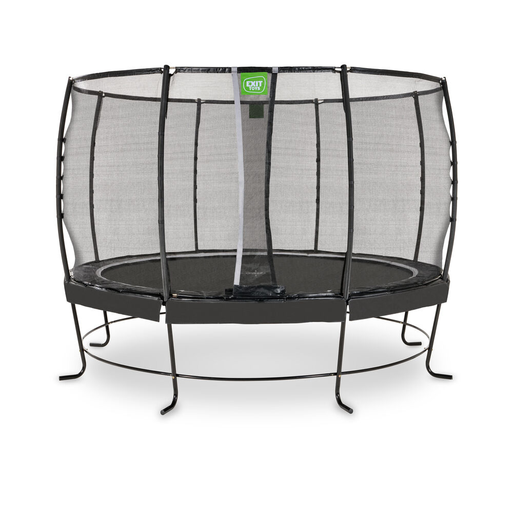 EXIT Lotus Premium - Trampoline - 366 cm - Zwart - Rond