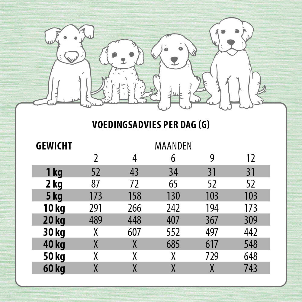 Jarco Dog Classic Pup - Hondenvoer - Kip - Rund - 15 kg