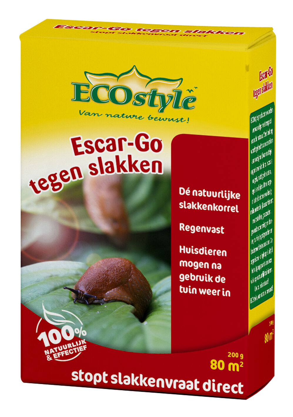 ECOstyle Slakkenkorrels Escar-Go - Tegen slakken - Korrels - 200 gram