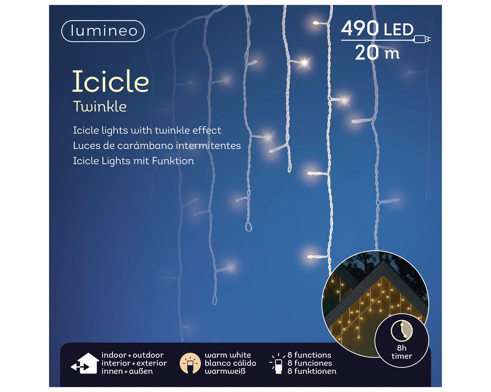 Lumineo Twinkelend - IJspegelverlichting