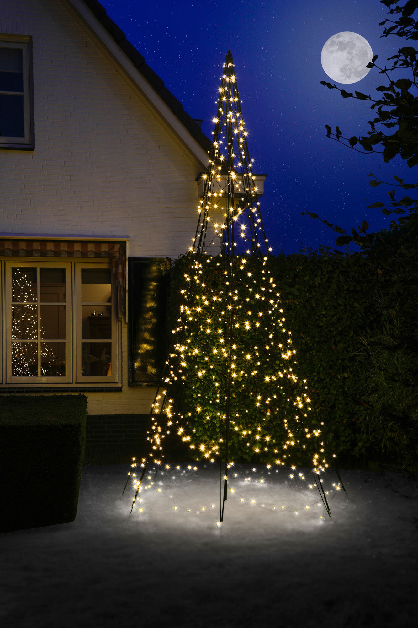 Fairybell 2 meter - Vlaggenmast kerstboom