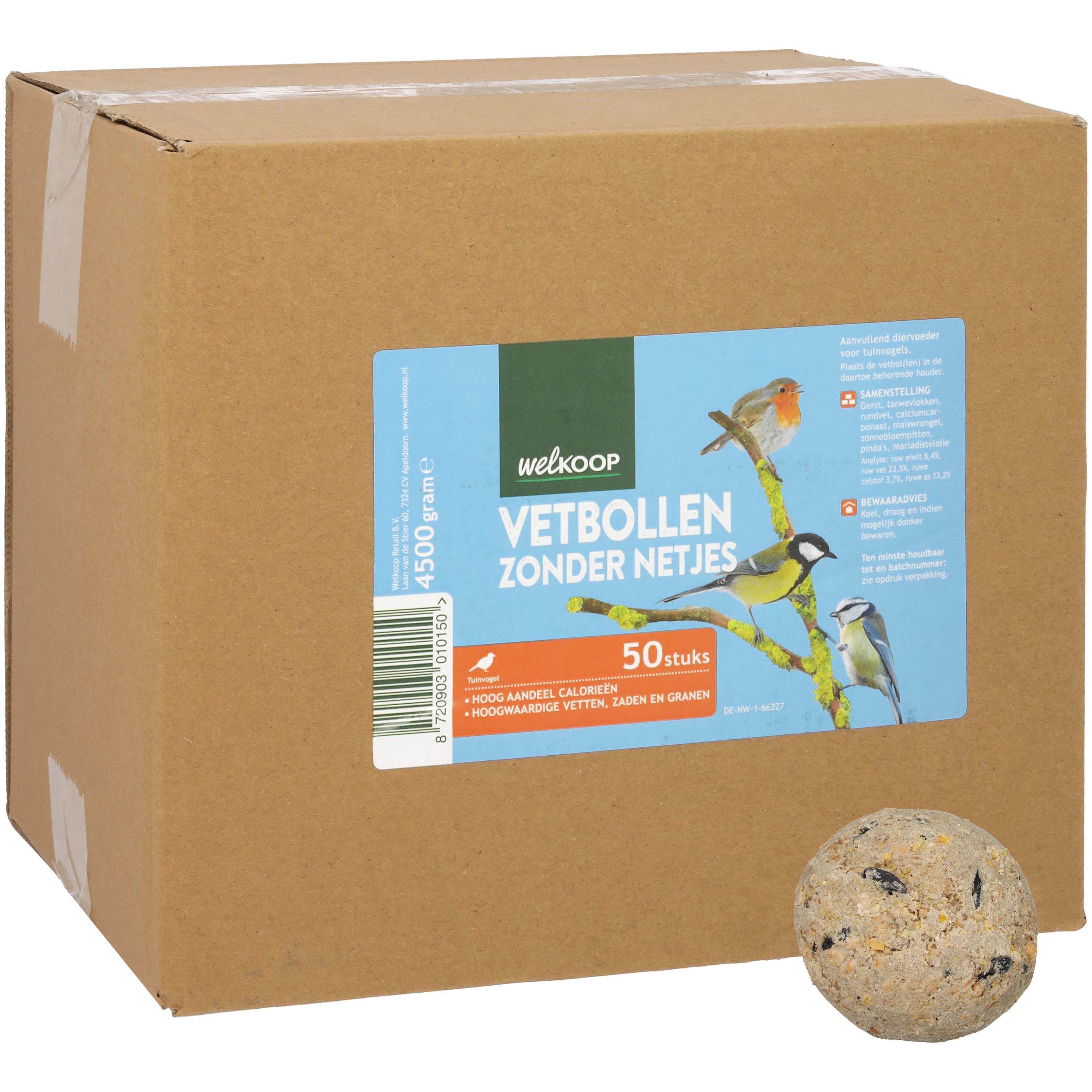 WK VETBOLLEN ZONDER NET