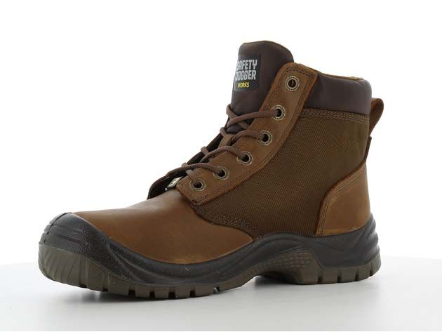 Safety Jogger Dakar - werkschoen - Bruin - 41 - S3