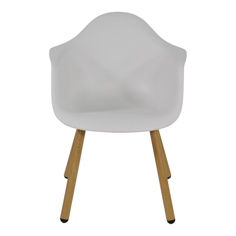 Lesli Living Montreux - Tuinstoel - 1.00 cm - Wit - 1.00 cm - 1.00 cm
