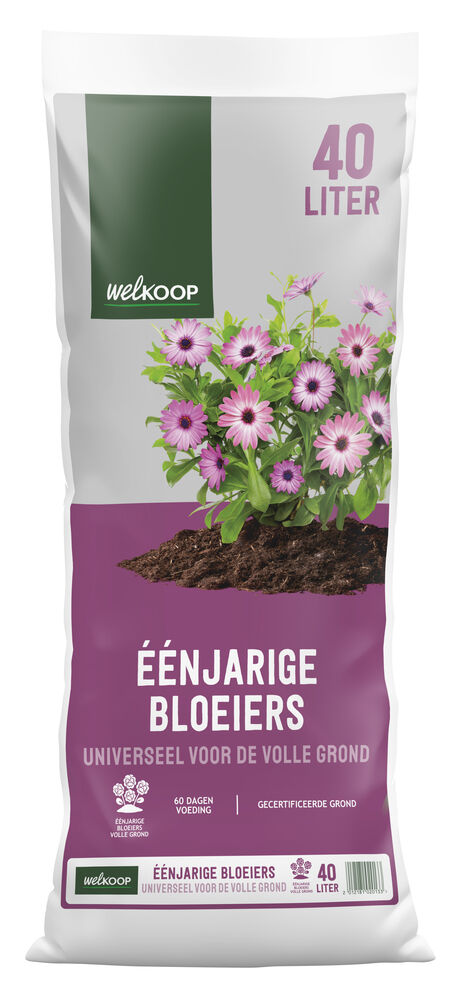 Welkoop Eenjarige bloeiers Universeel - Potgrond - 40 L