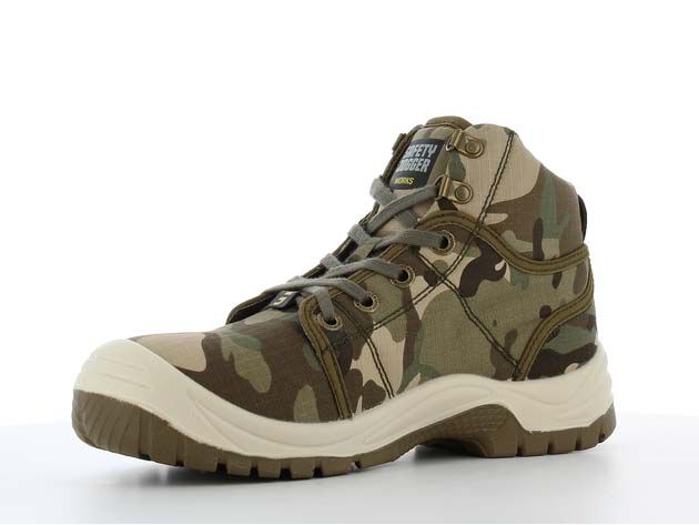 Safety Jogger Desert-MUL - Werkschoenen - Army - 38 - S1P