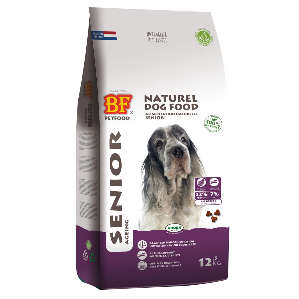 BF Petfood Senior - Hondenvoer - 12,5 kg