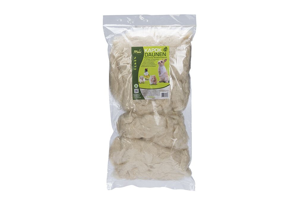 Zoobest Kapok - Nestmateriaal - 48.00 cm - 100.00 - Wit - 26.00 cm - 8.00 cm