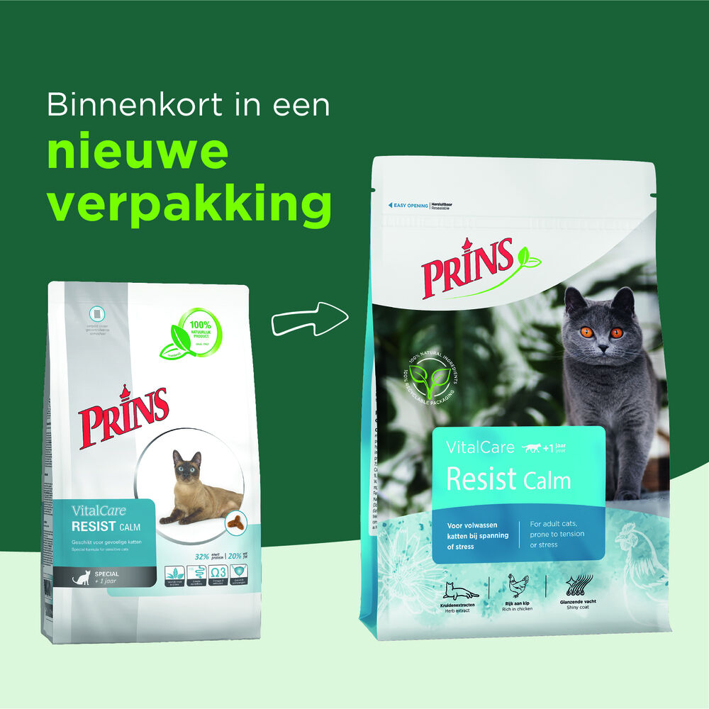 Prins VitalCare Resist - Kattenvoer - Gevogelte - 10 kg