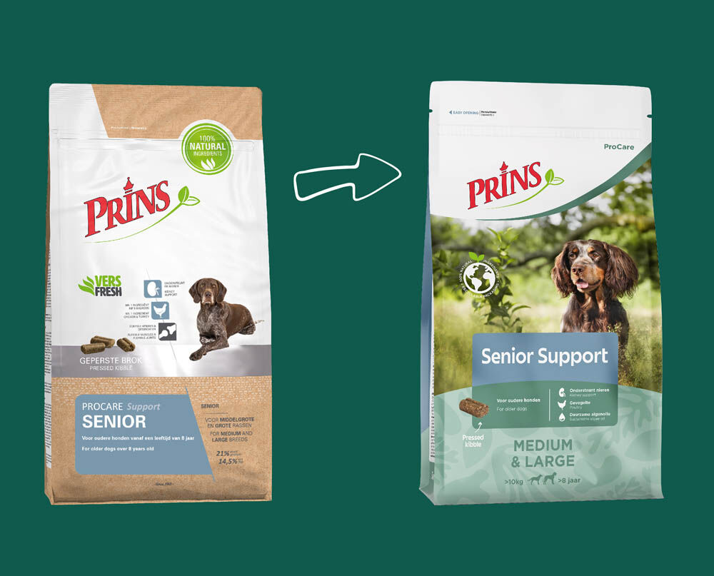 Prins ProCare Senior Support Medium & Large - Hondenvoer - Gevogelte - 12 kg