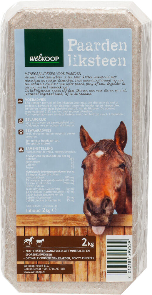 Welkoop Liksteen Paard - 2 kg