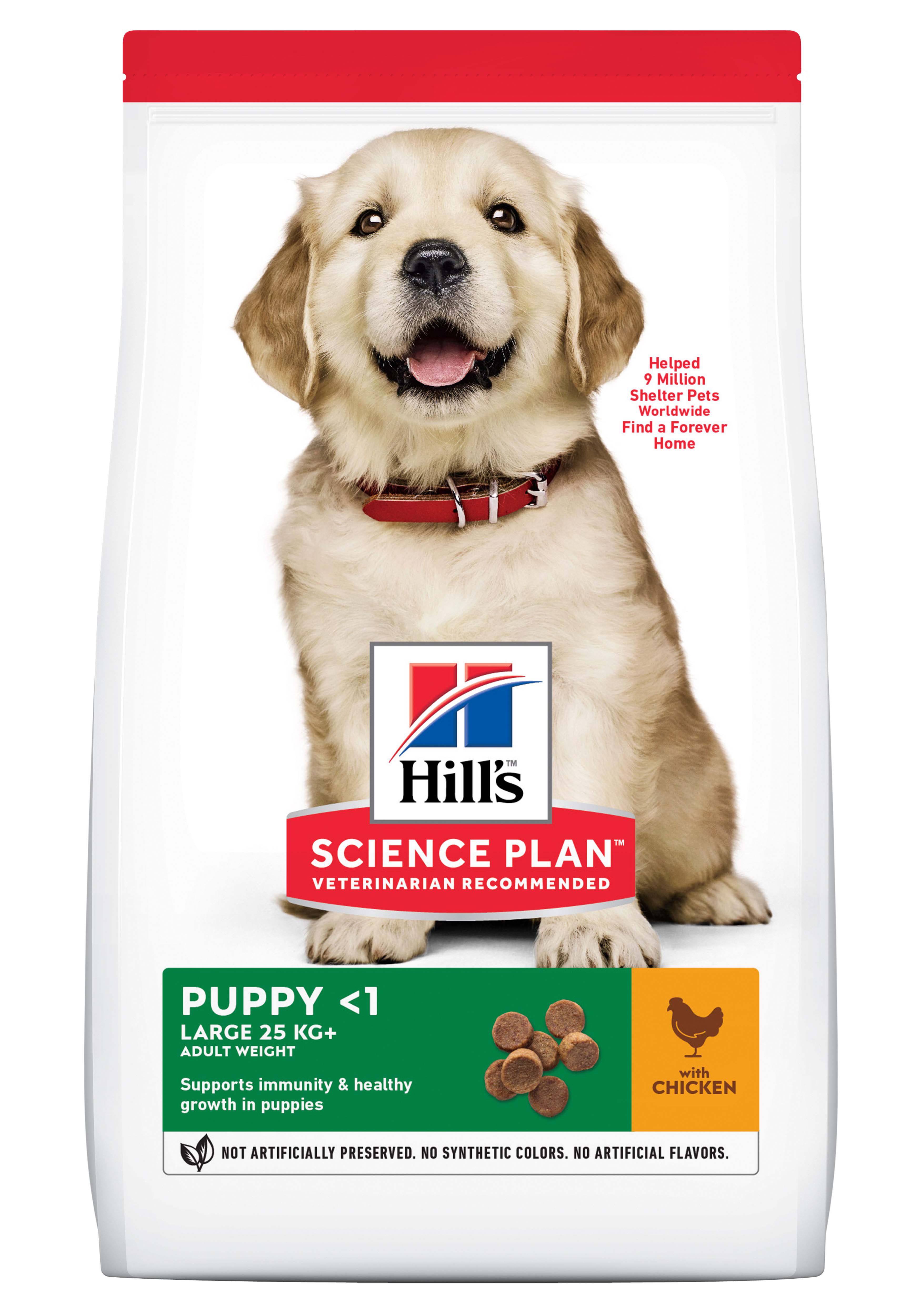 Hill’s Science Plan Puppy Large Breed - Hondenvoer  - Kip - 2,5 kg