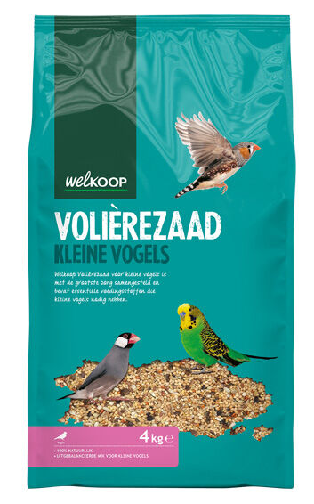 Welkoop Volièrezaad - Kleine vogels - Vogelvoer - 4 kg