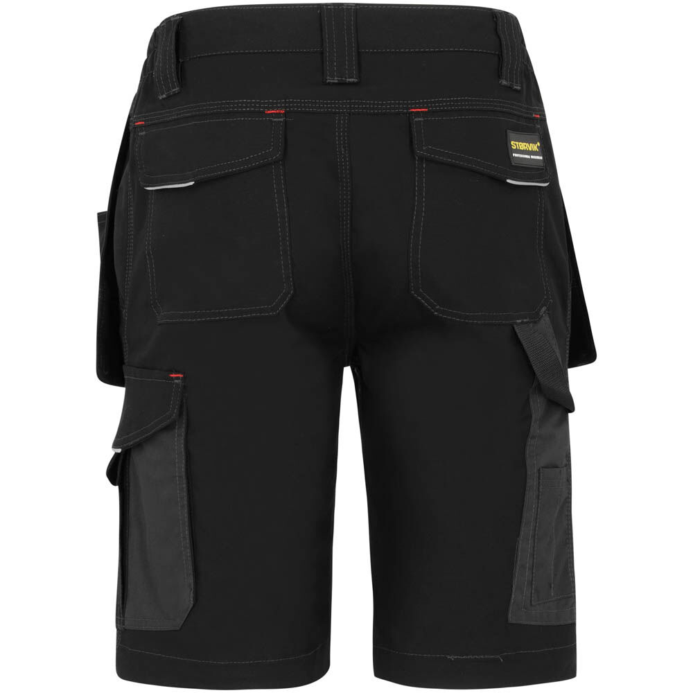 Störvik Thijs - Korte Werkbroek - S - Zwart