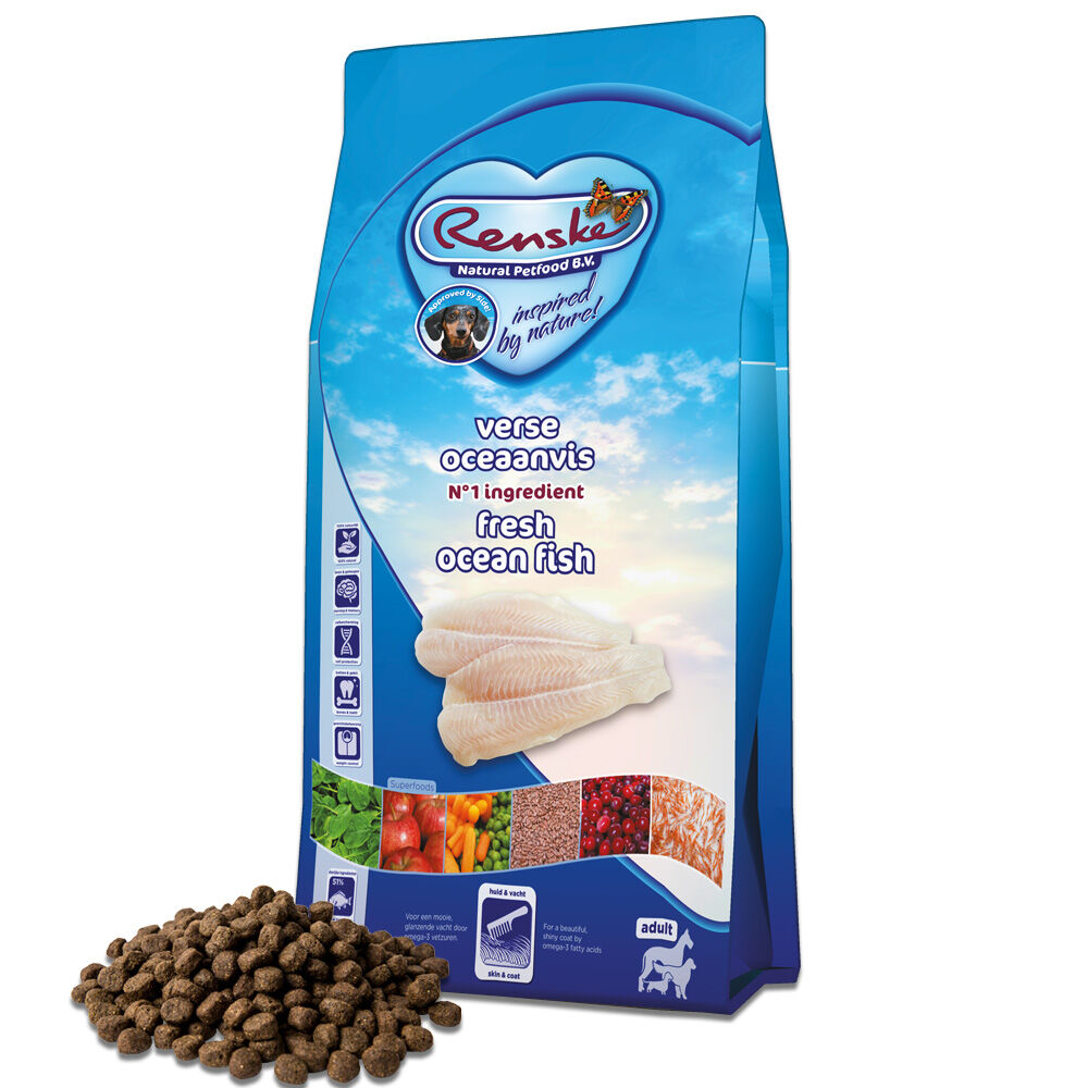 Renske Adult - Hondenvoer - Oceaanvis - 12 kg