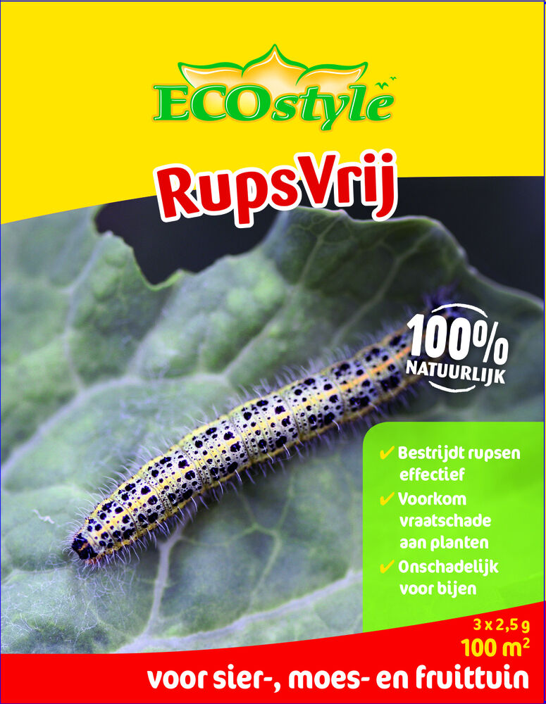 ECOstyle RupsVrij - Gewasbescherming - vloeibaar concentraat - 0,003 kg
