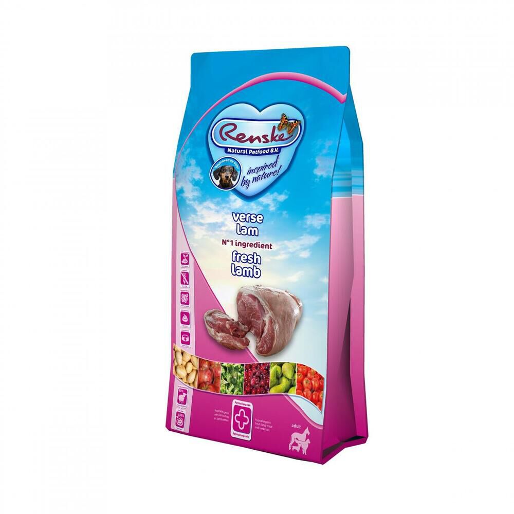 Renske Adult - Hondenvoer - Lam - Aardappel - 12 kg