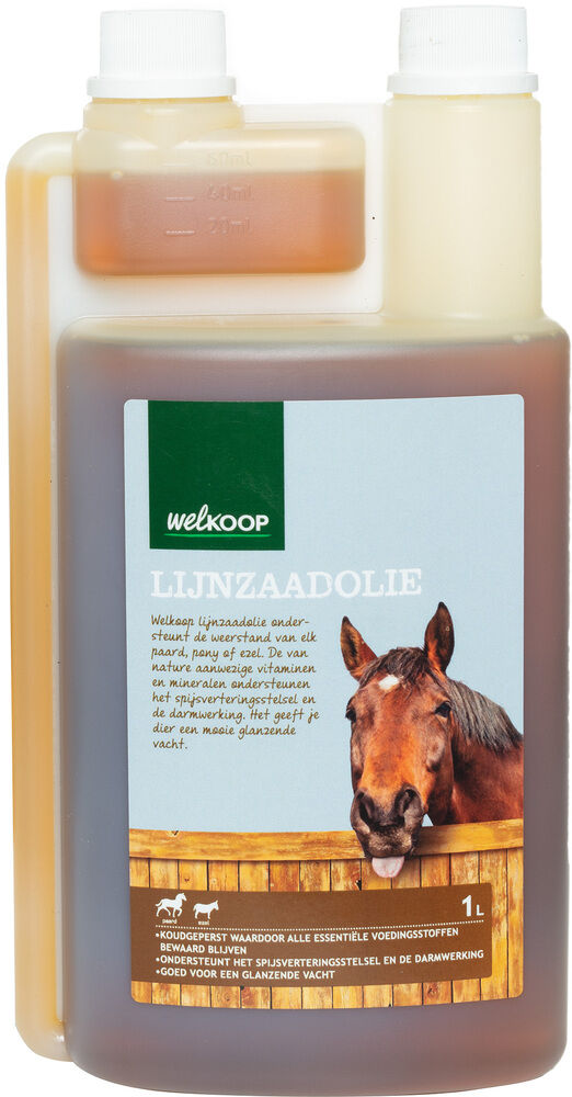 Welkoop Lijnzaadolie - Supplement - 1 L