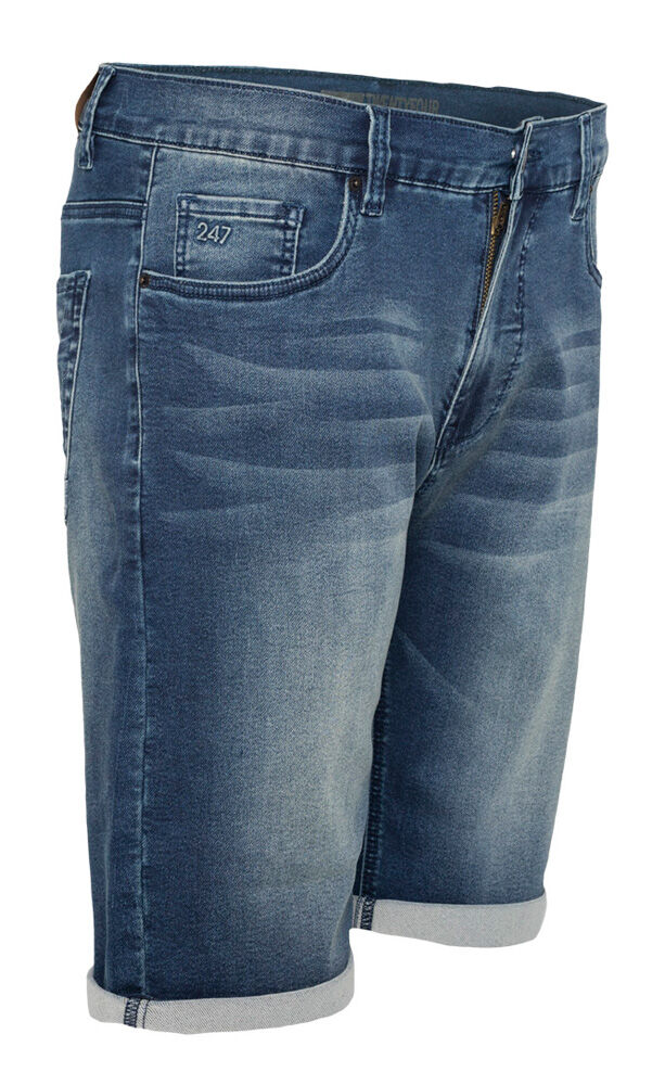 247 Jeans Elm Short - Korte spijkerbroek - Blauw - 29