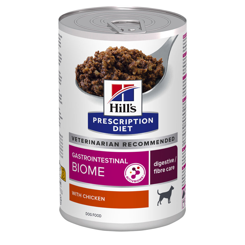 Hill's Prescription Diet Gastrointestinal Biome Digestive Care - Hondenvoer veterinair - Kip - 370 gram