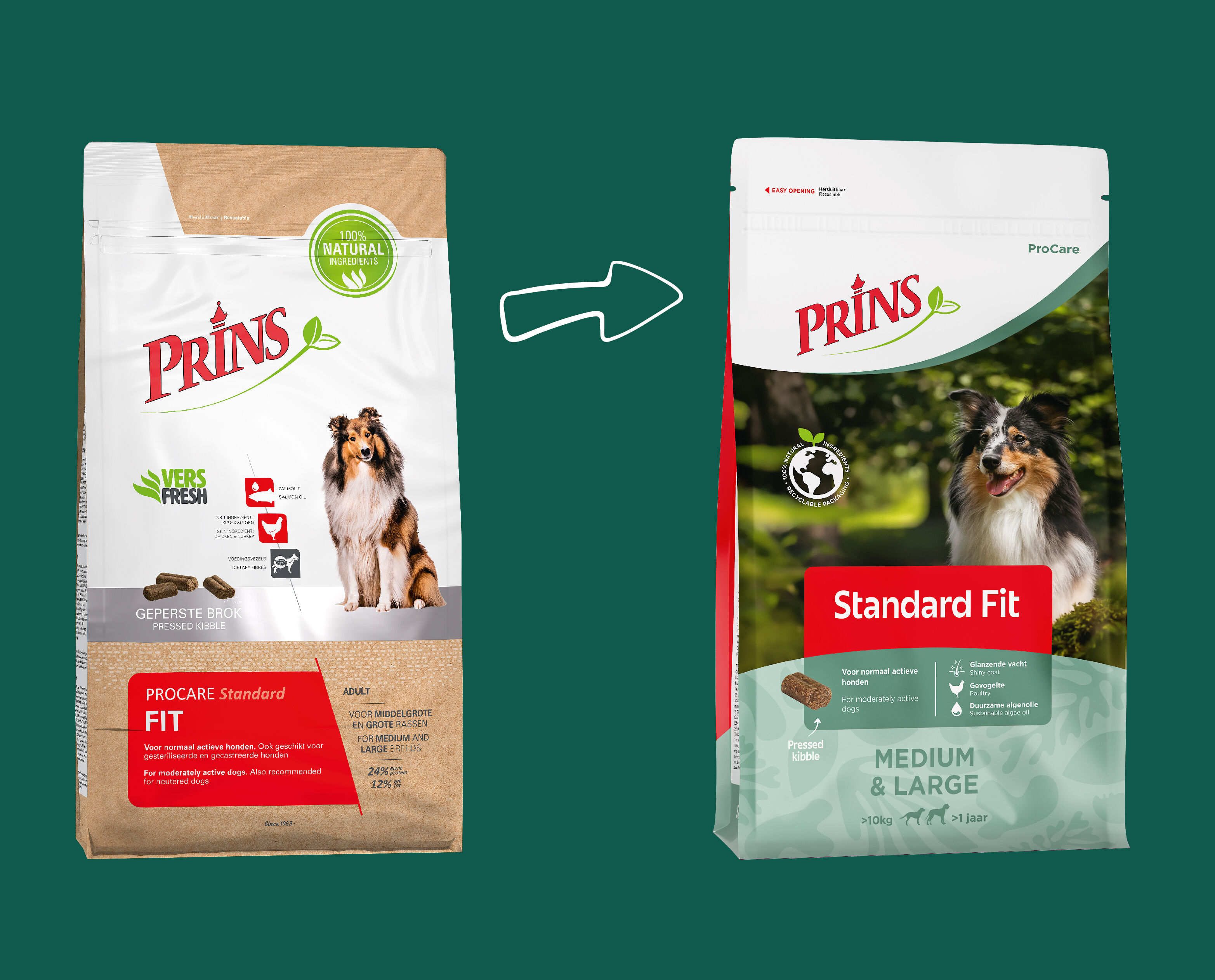 Prins ProCare Standard Fit -  Hondenvoer  - 3 kg