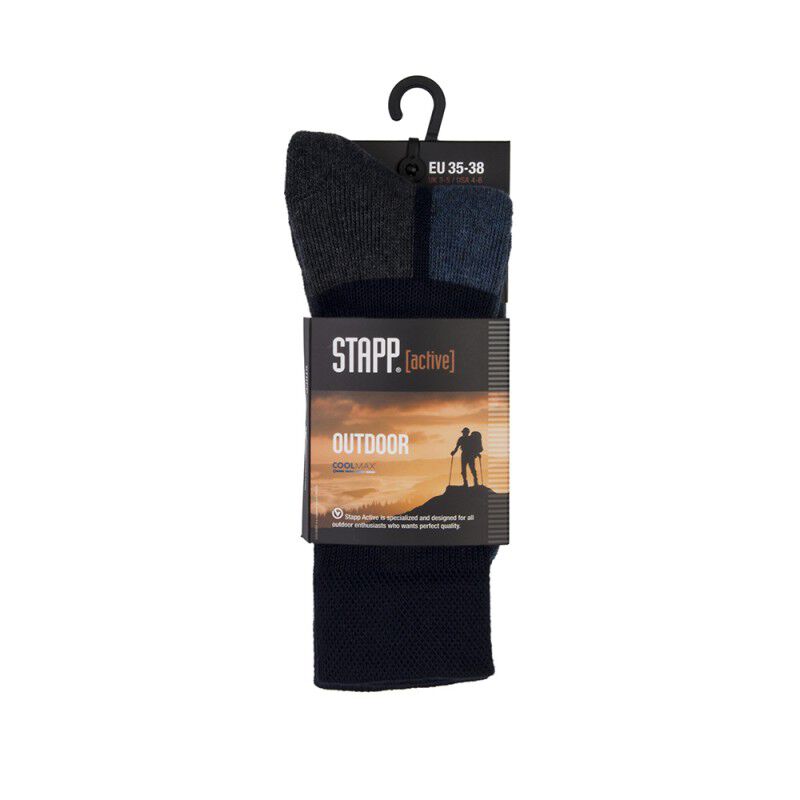 STAPP Outdoor Prof - Wandelsokken - Donkerblauw - 35-38 STAPP Outdoor Prof - Wandelsokken - Donkerblauw - 35-38