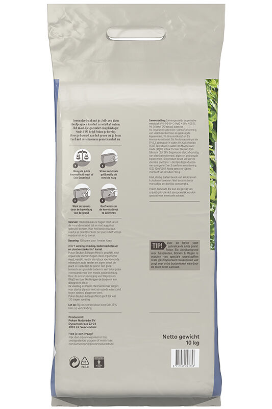 Pokon - Beuken & Hagen voeding - Siertuinmeststof - 10 kg