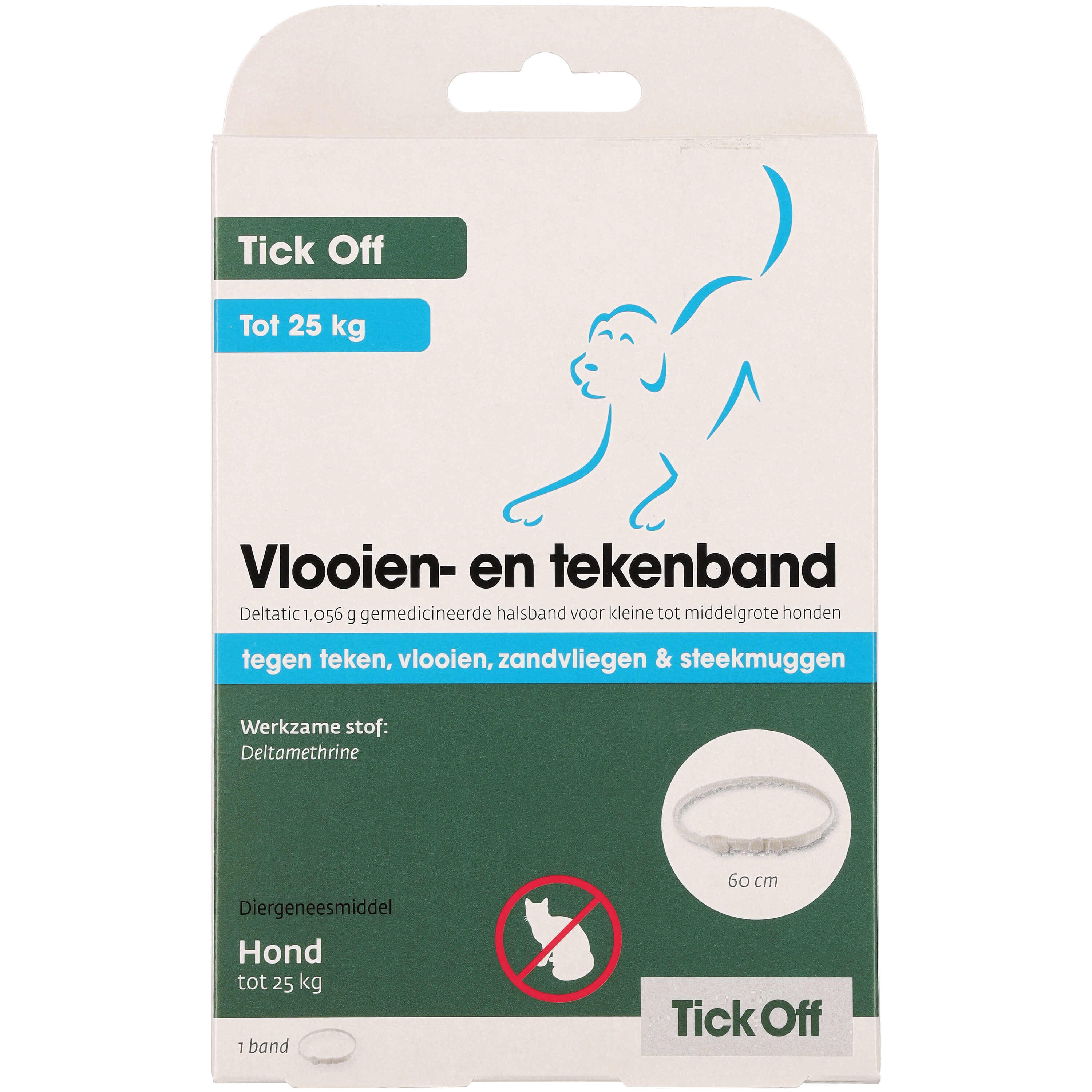 Tick off - Anti Vlooien en Tekenband Hond