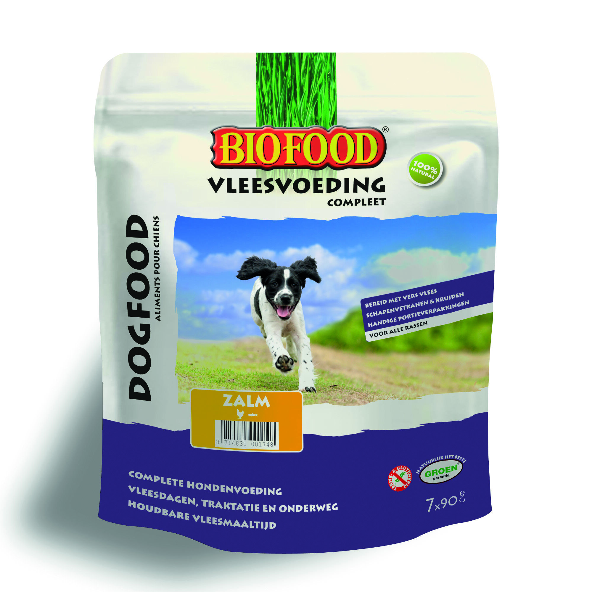 BF Petfood Vleesvoeding - Hondenvoer - Zalm - Zalm - 630 gram BF Petfood Vleesvoeding - Hondenvoer - Zalm - Zalm - 630 gram