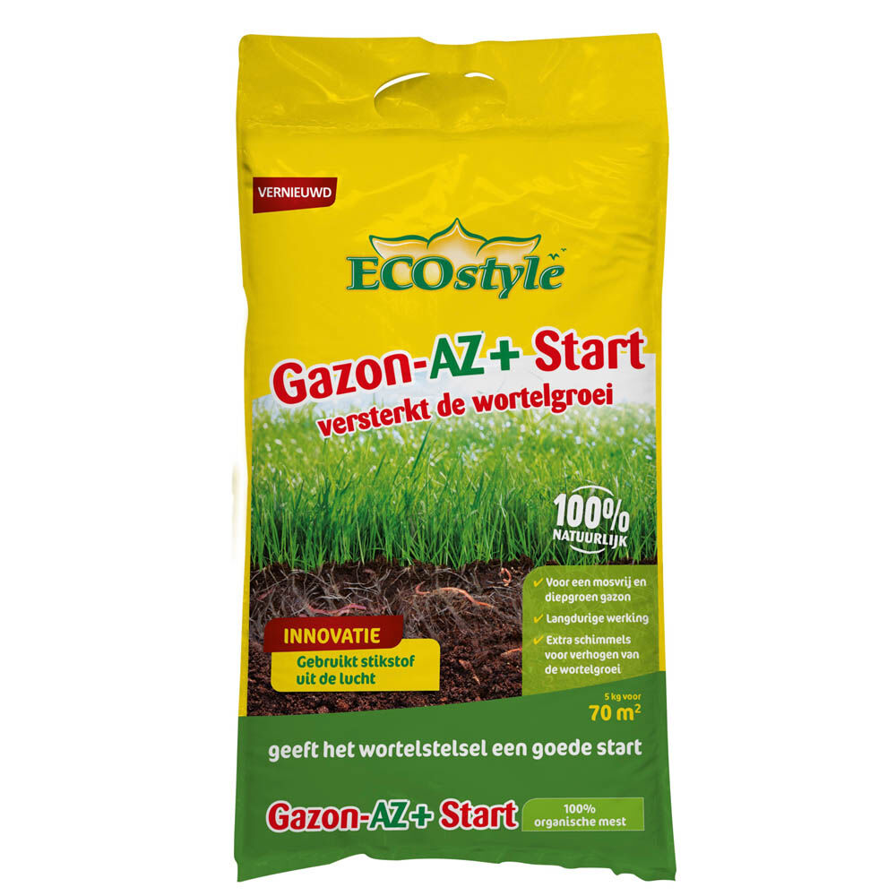 ECOstyle Gazon-AZ Start - Gazonmeststof - 70 m² - 5 kg