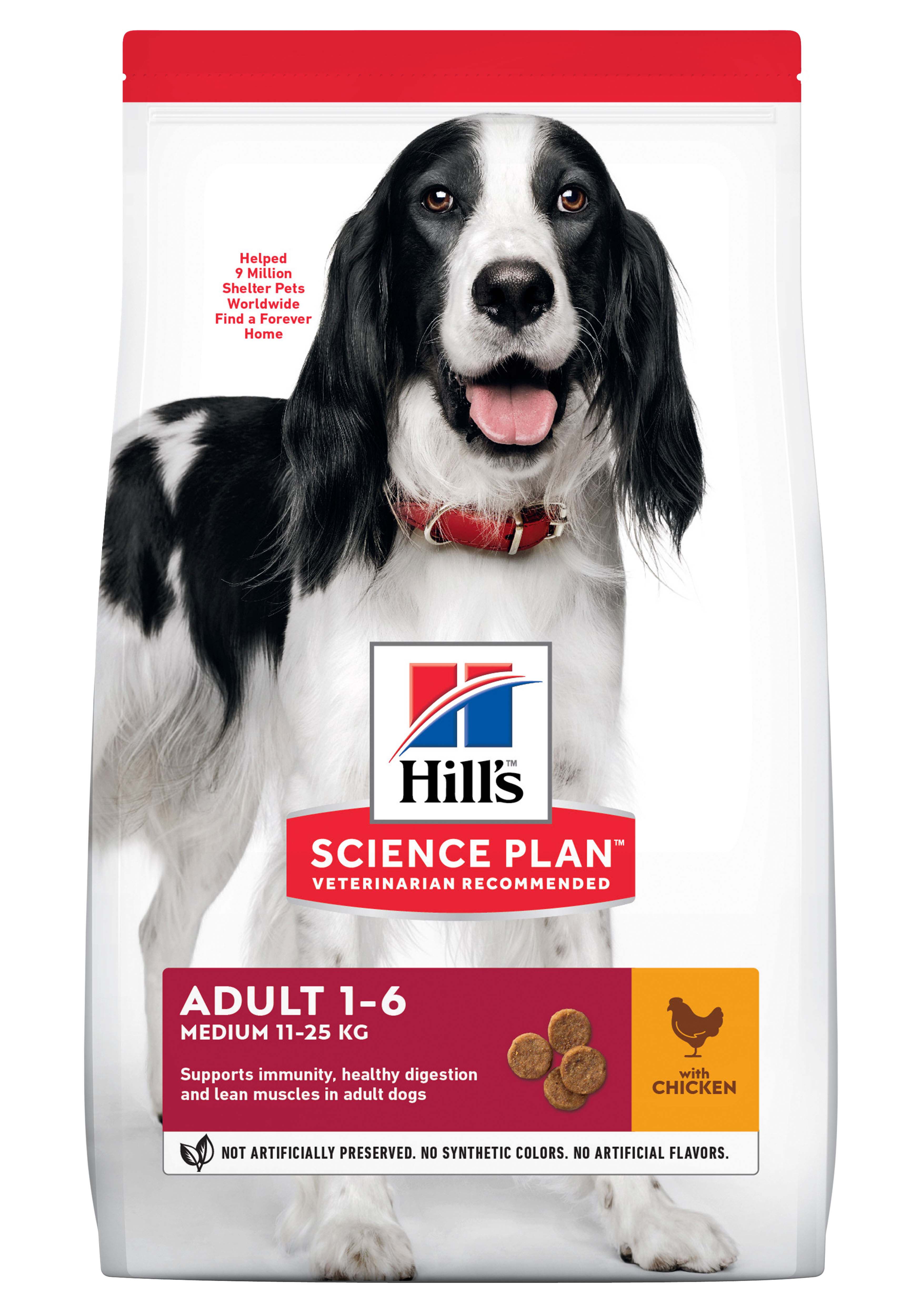 Hill’s Science Plan Adult - Hondenvoer  - Kip - 12 kg