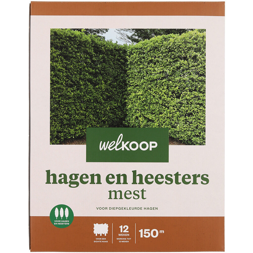 Welkoop - Hagen en heestersmest - 4 kg