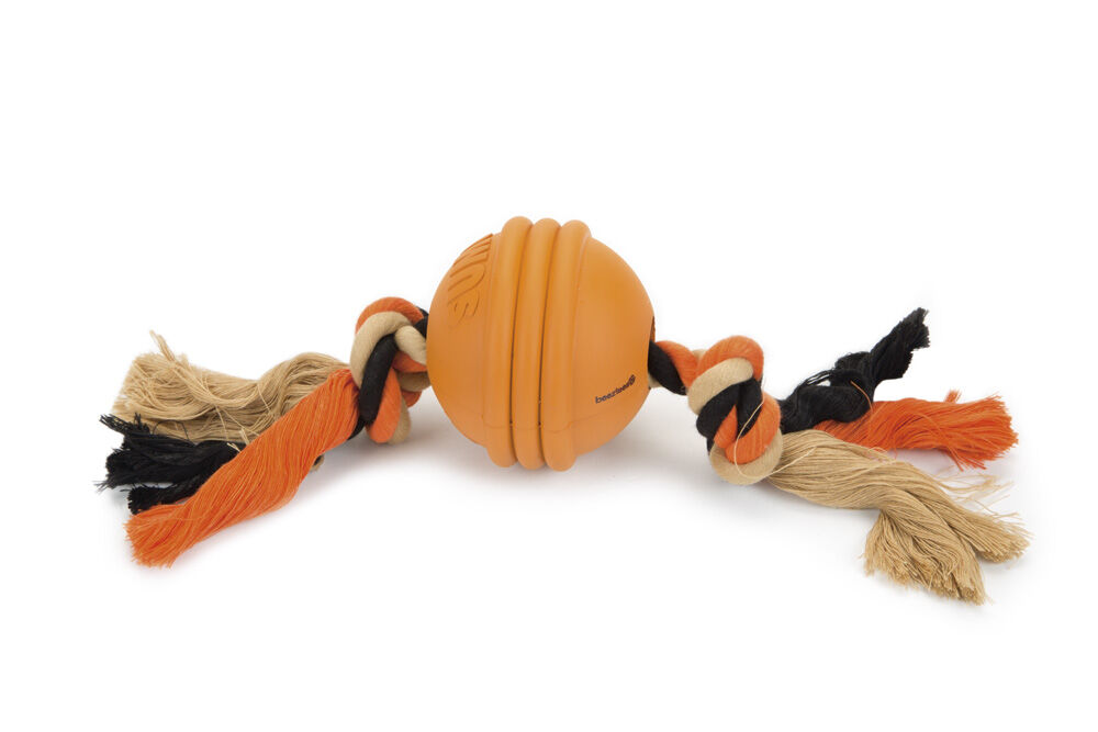 Beeztees Sumo Fit Ball - Hondenspeelgoed - Oranje