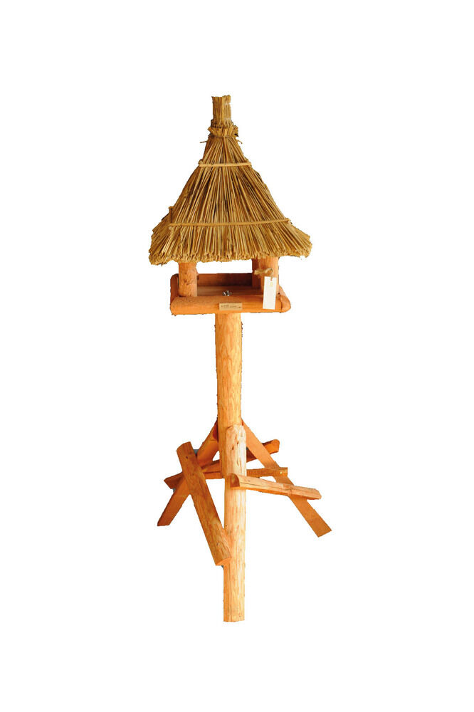 Raben Pestvogel - Voederhuizen op paal - Bruin - 160x55x55cm