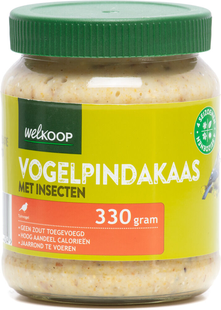 Welkoop Vogelpindakaas - 10.00 cm - 8.00 cm - insecten - 8.00 cm