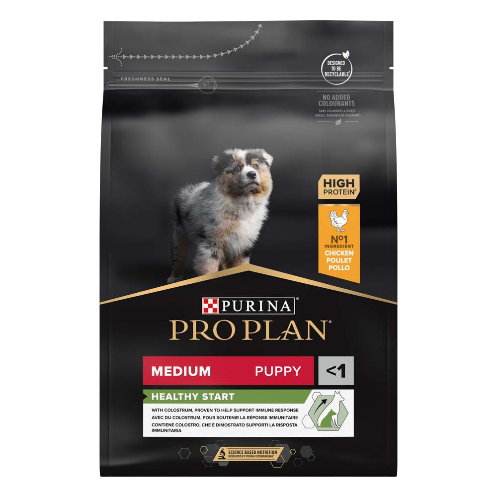 PRO PLAN Healthy Start Puppy Medium - Hondenvoer - Kip - 3 kg