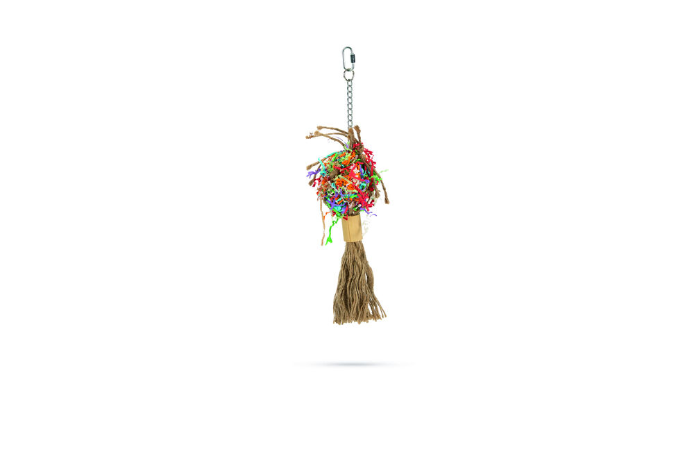 Beeztees Ovi Pluim - Vogelspeeltje - 41.00 cm - Assorti - 9.50 cm - Klein - 9.50 cm Beeztees Ovi Pluim - Vogelspeeltje - 41.00 cm - Assorti - 9.50 cm - Klein - 9.50 cm