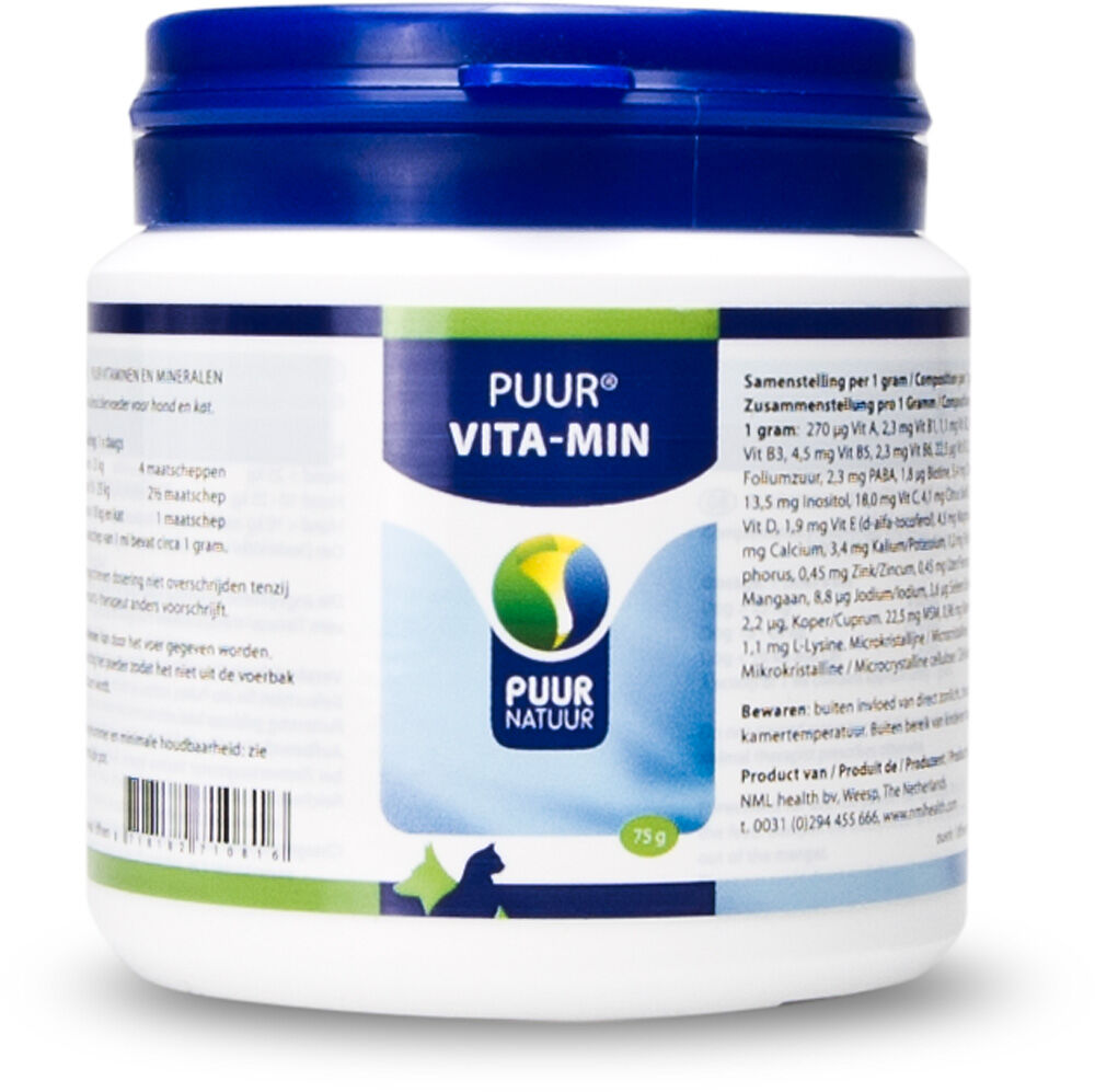 Puur Vita-Min - Voedingssupplement - 1.00 cm - 75.00 - 1.00 cm - 1.00 cm