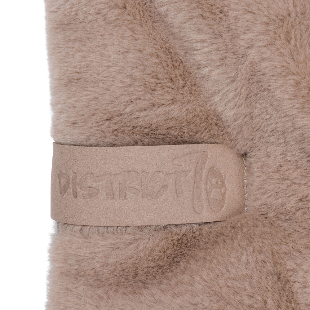 District 70 NUZZLE - Hondenmand - 1.00 cm - Taupe - 1.00 cm - Klein - 1.00 cm