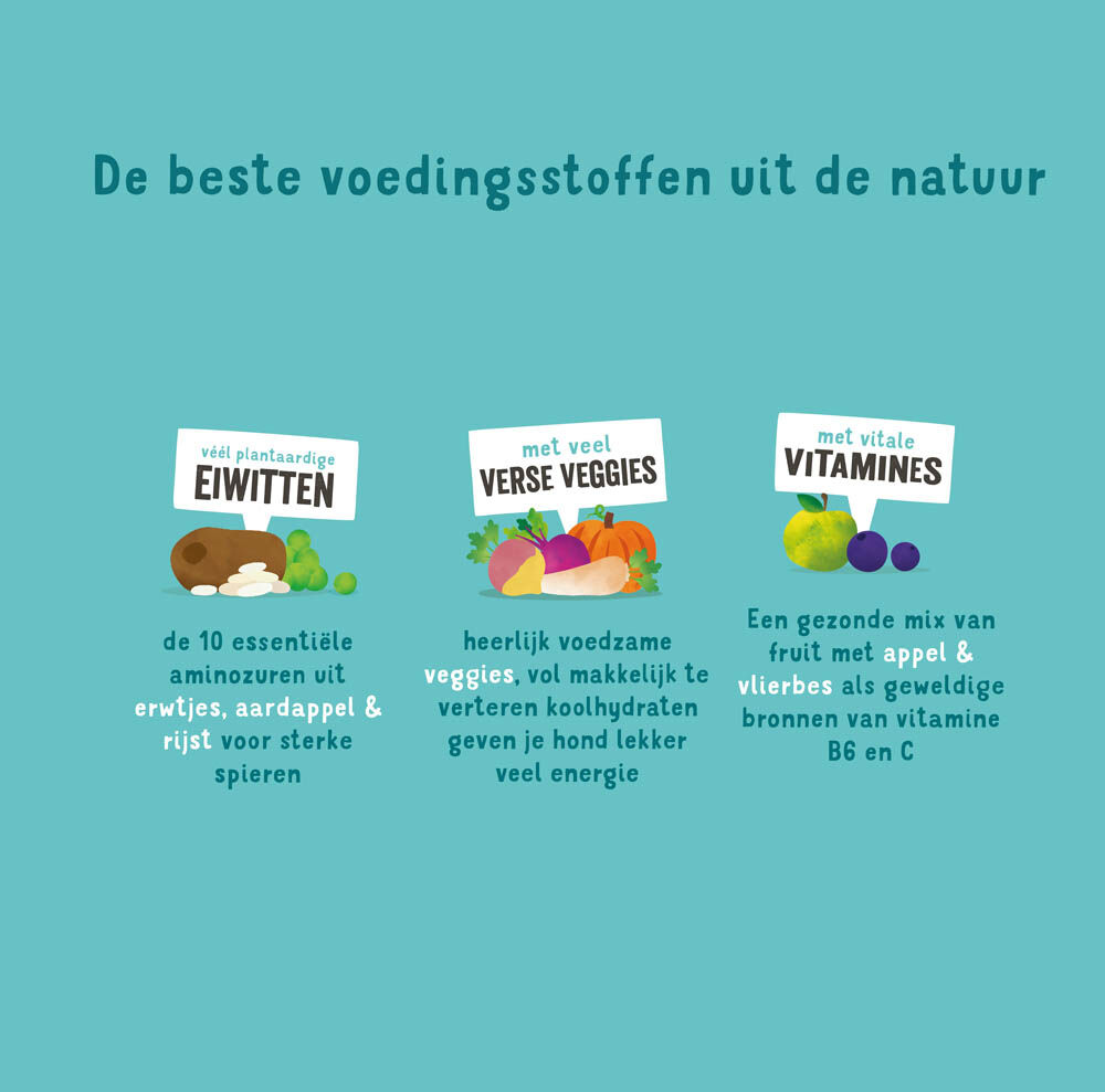 Edgard & Cooper Adult - Hondenvoer - 2.50 - pompoen, rode biet