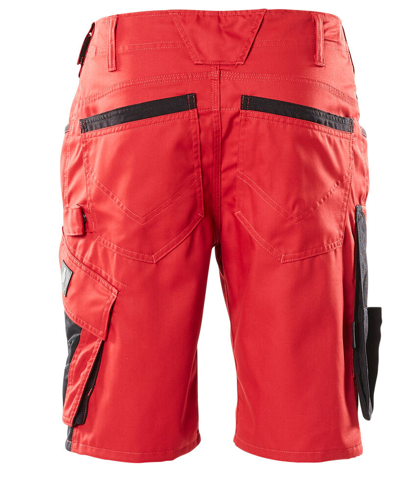 Mascot Unique 18349 - Korte Werkbroek - 51 - Rood
