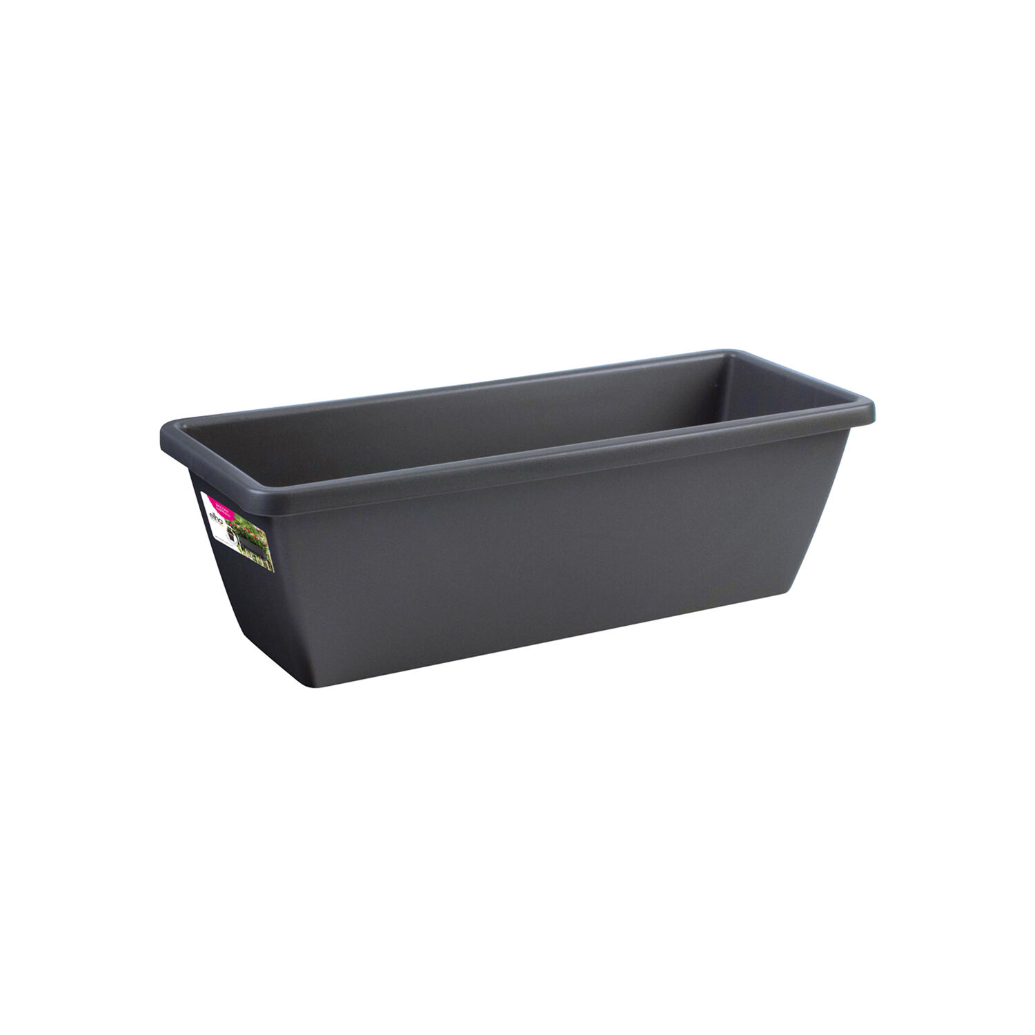Elho Barcelona - Balkonbak - 16.00 cm - Antraciet - 69.80 cm - 70.00 cm - 19.00 cm
