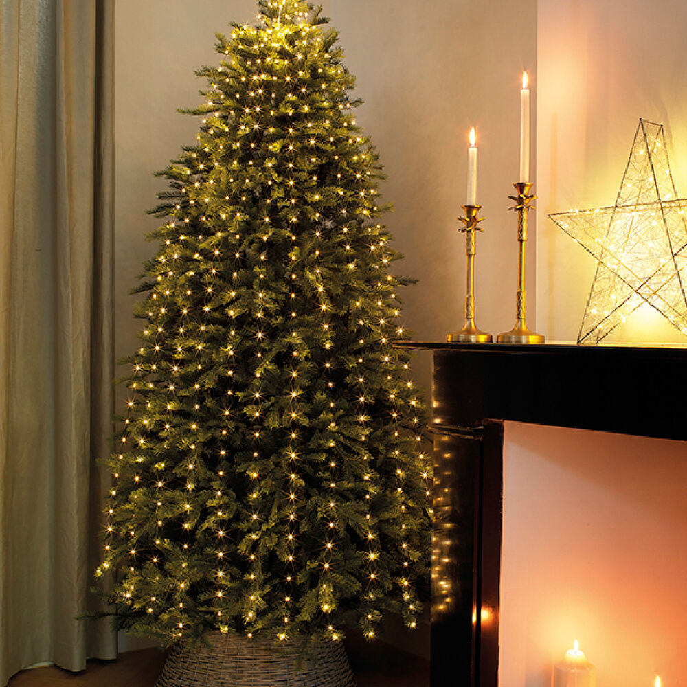 Lumineo Micro-LED - Kerstboomverlichting - 672 lampjes - Warm wit