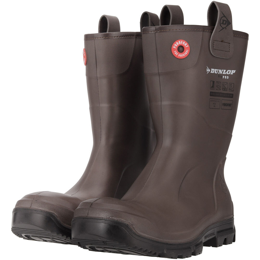 Dunlop Rigpro - Werklaarzen - Donkerbruin - 41 - S5