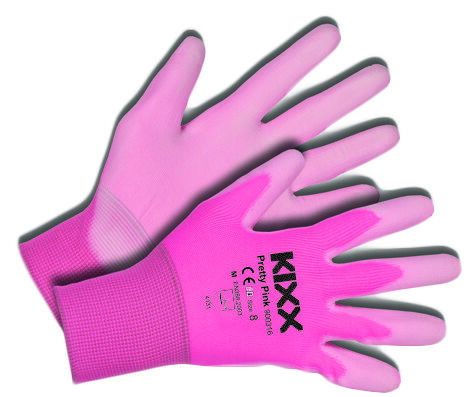 KIXX Pretty Pink - Tuinhandschoenen - Roze - 8 KIXX Pretty Pink - Tuinhandschoenen - Roze - 8