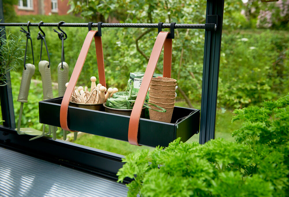 JULIANA Hanging Tray - Kweekschap - 1.00 cm - Zwart - 7614.50 cm - 1.00 cm