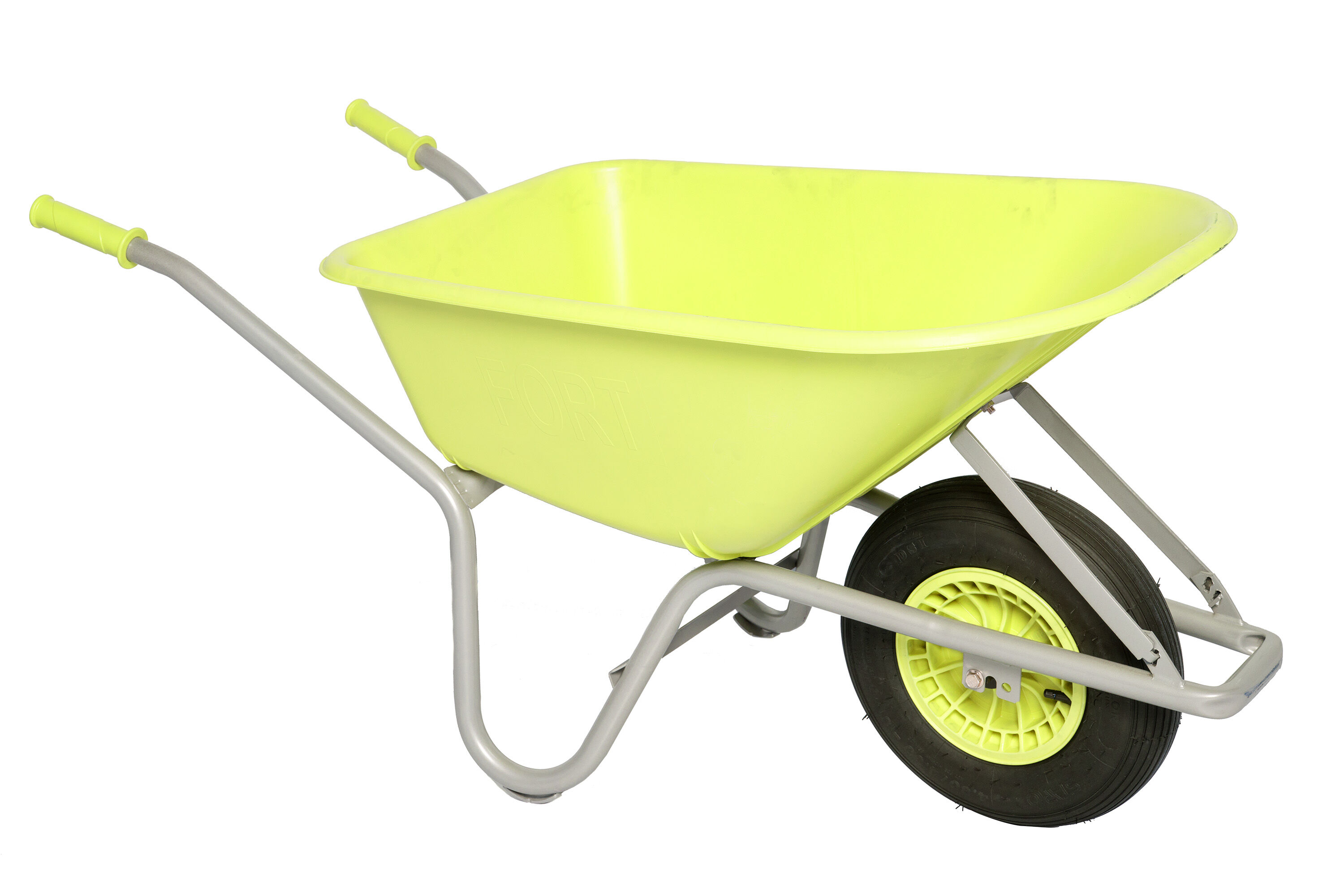 FORT TKA-100 - Kruiwagen - Lime - 100 liter