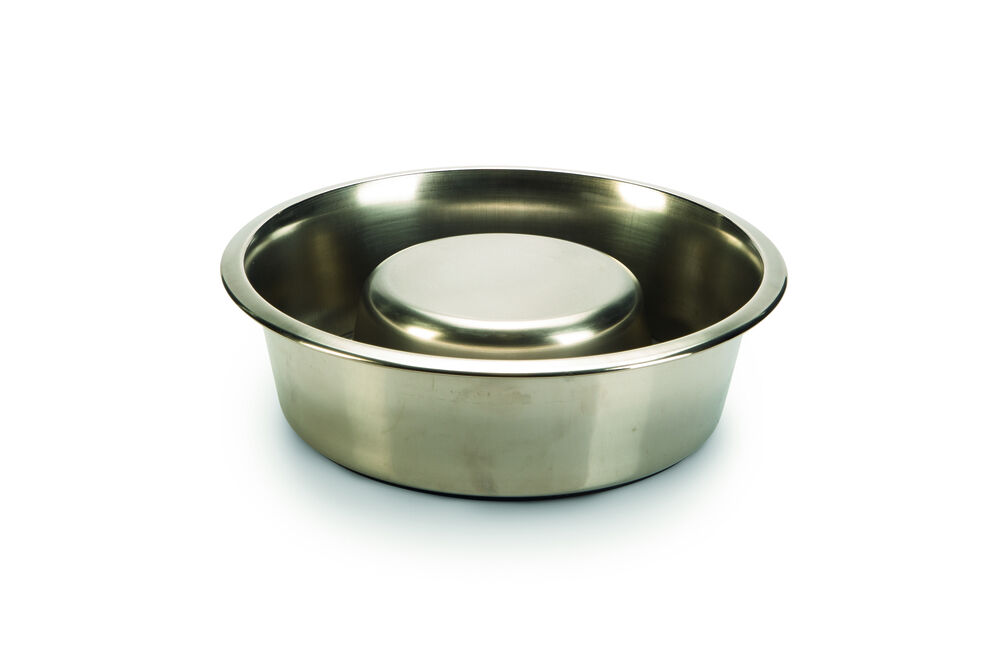 Beeztees Anti-Schrokbak RVS - Voerbak - 7.30 cm - 21.00 cm - 20.00 cm - 21.00 cm
